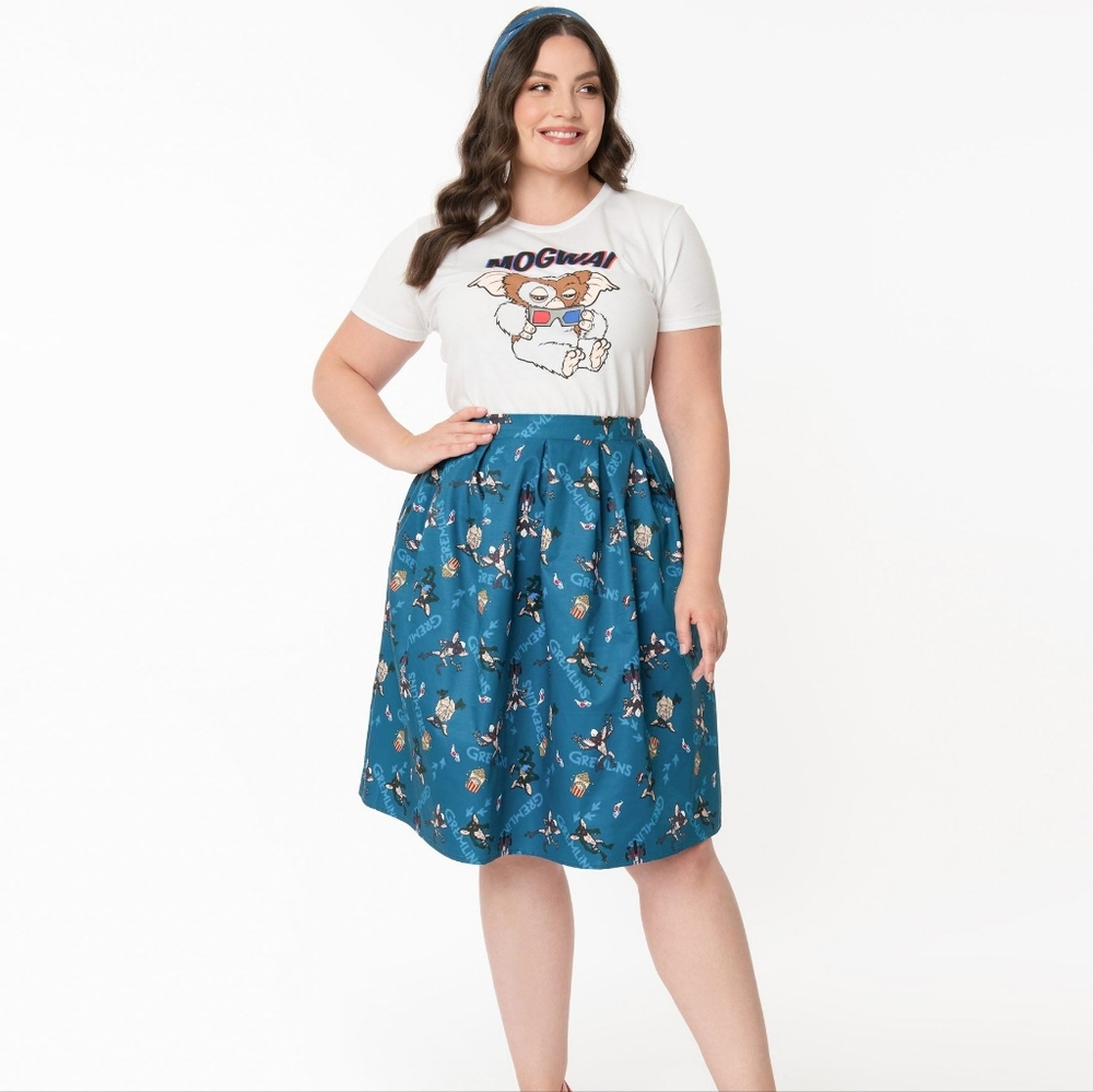 Unique vintage Gremlins skirt, size 1x/16